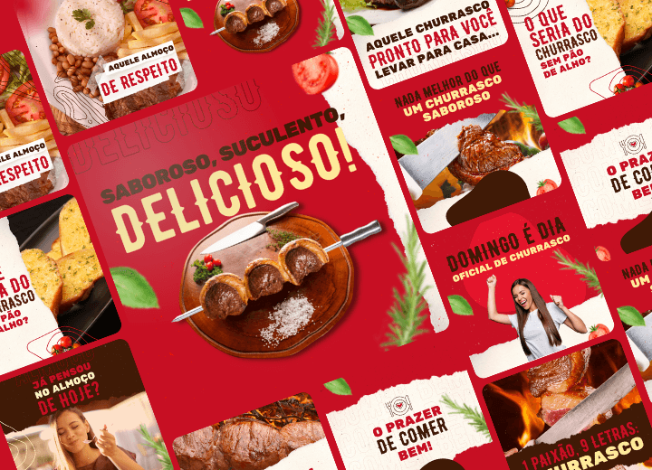 <b>Churrascaria</b> | Pack Canva